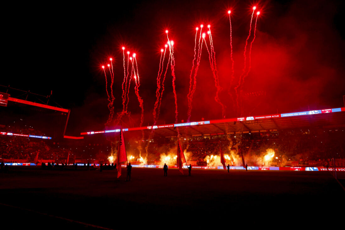 Vuurwerkshow in De Grolsch Veste