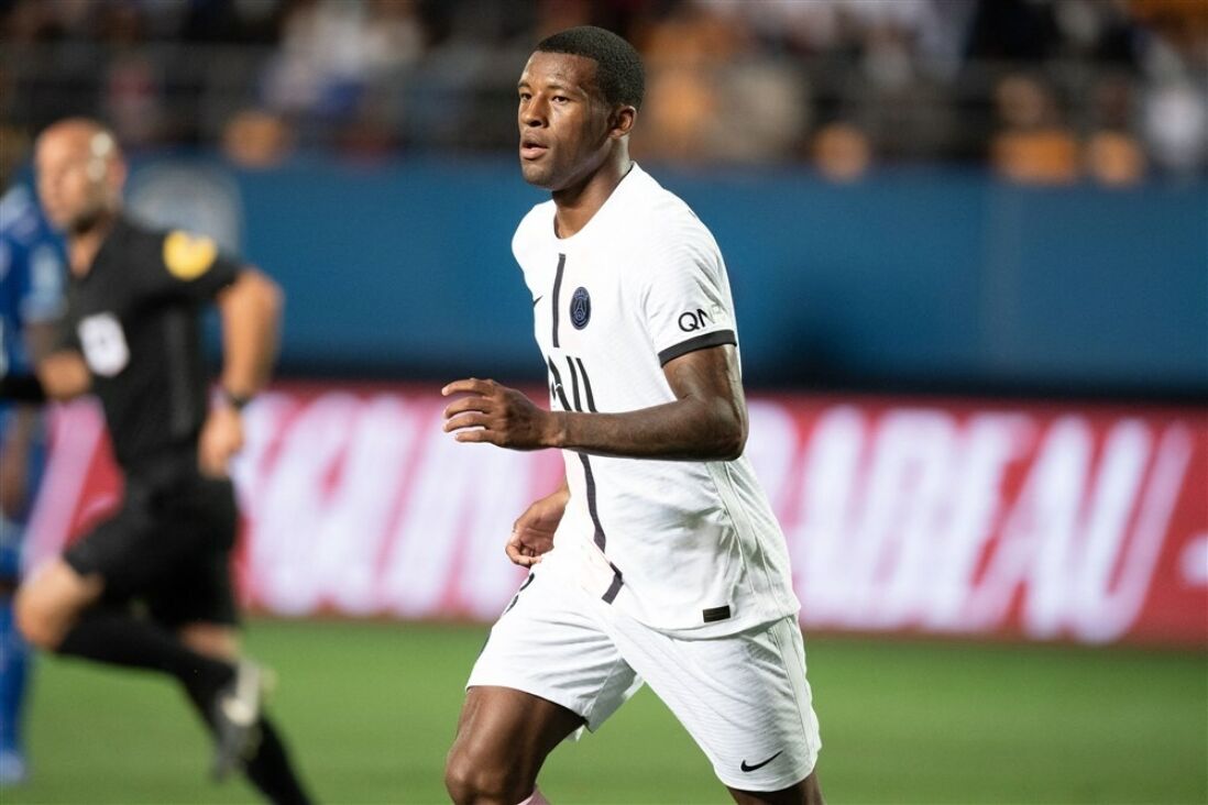 Georginio Wijnaldum als speler van Paris Saint-Germain