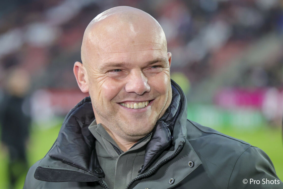 Johnny Jansen lacht