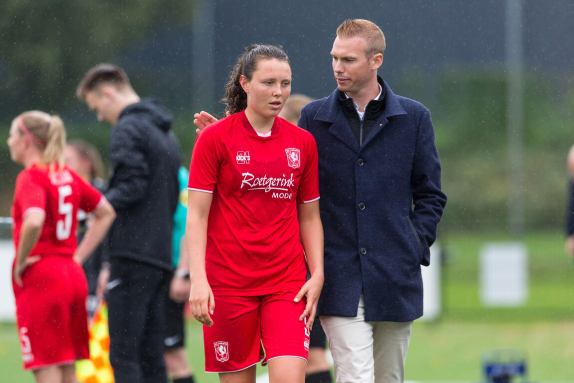 Fenna Kalma en Tommy Stroot bij FC Twente