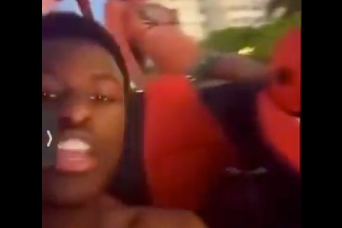 Isaac Babadi op vakantie in Miami