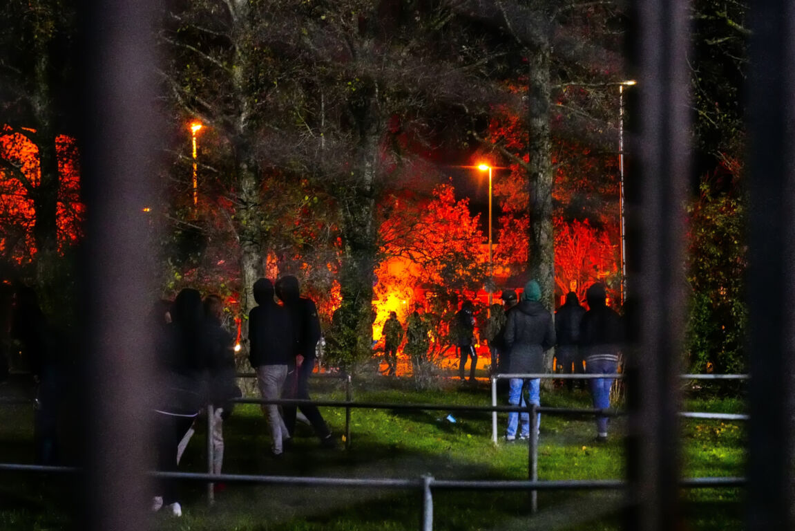 Onrust buiten het stadion bij SC Cambuur