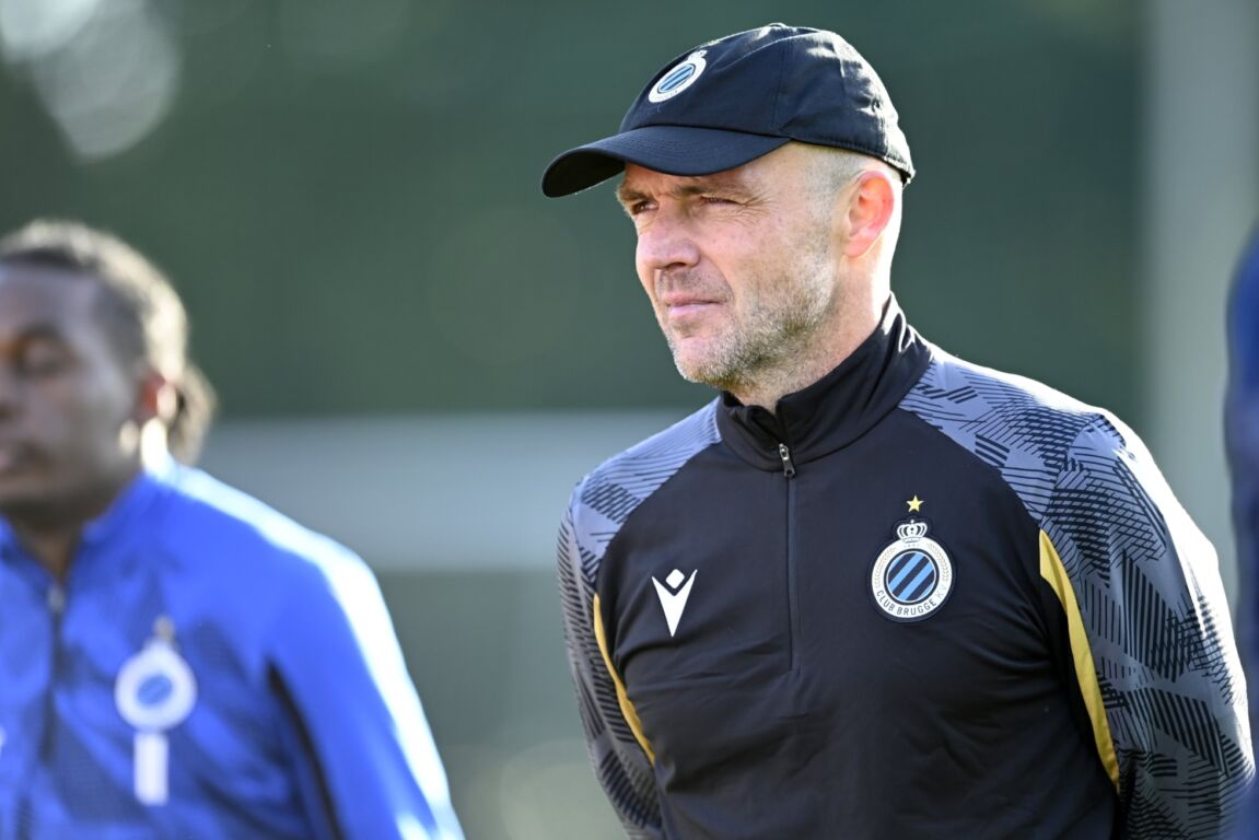 Alfred Schreuder als trainer van Club Brugge