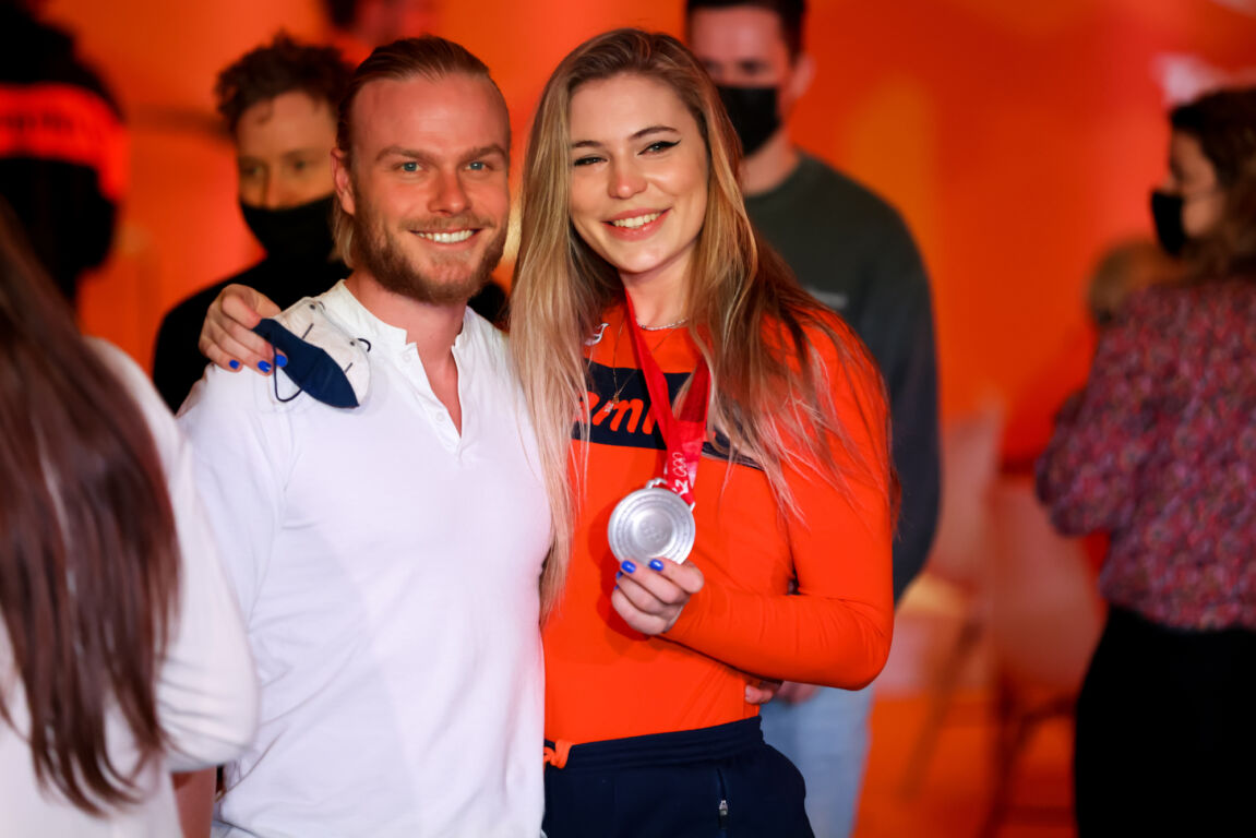 Koen Verweij en Jutta Leerdam