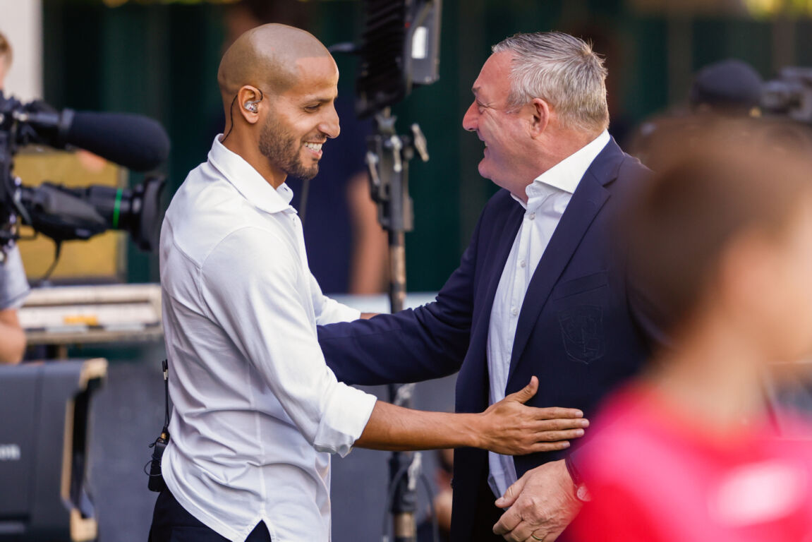 Karim El Ahmadi en Ron Jans