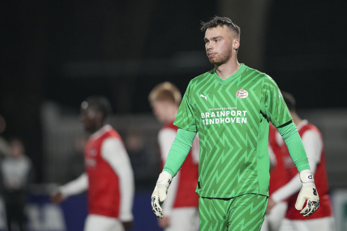Kjell Peersman namens Jong PSV