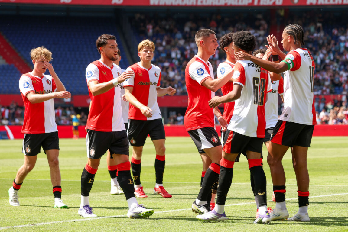 Ezequiel Bullaude voor Feyenoord