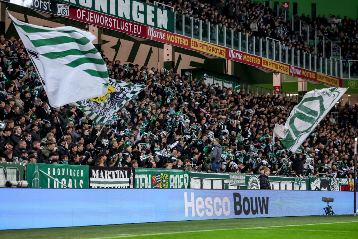 Supporters van FC Groningen