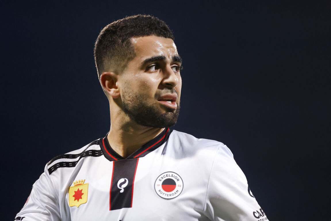 Marouan Azarkan in actie namens Excelsior