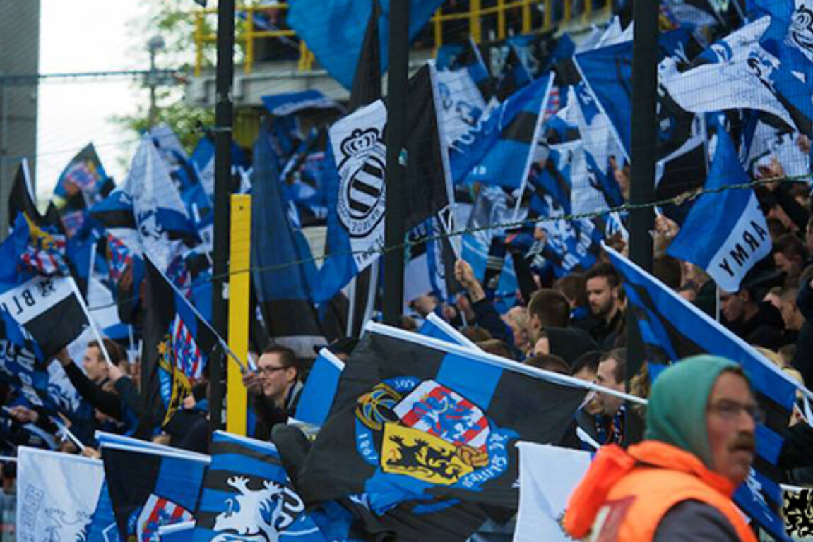 Blue Army Flag Day 4 Club Brugge Zulte Waregem