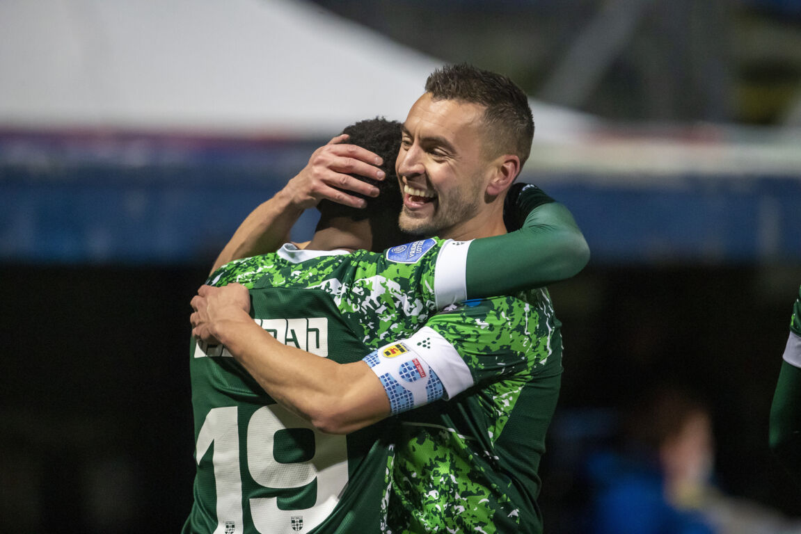 Bram van Polen na zijn goal