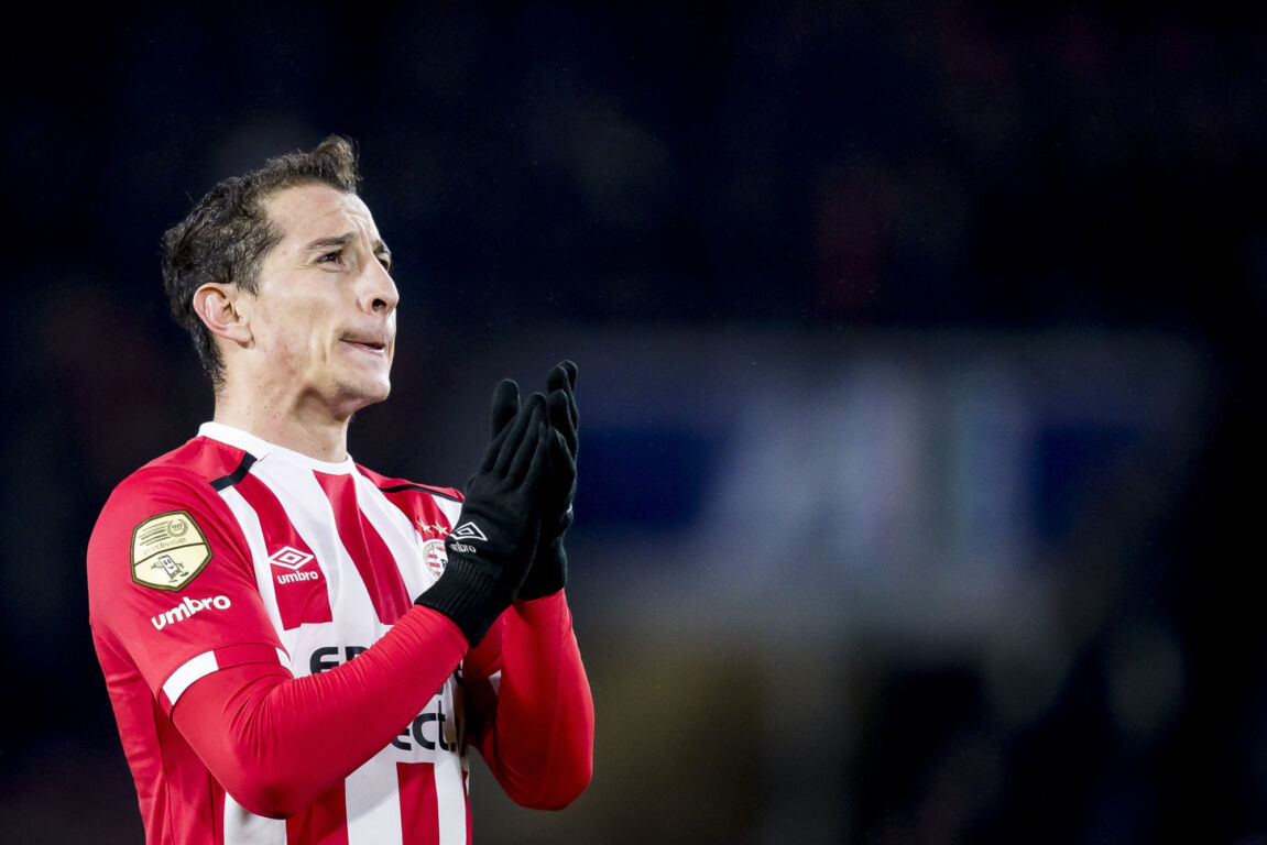 Andres Guardado namens PSV