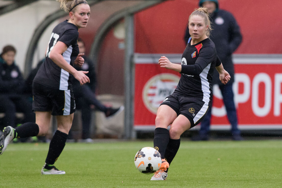 Telstar vrouwen in actie