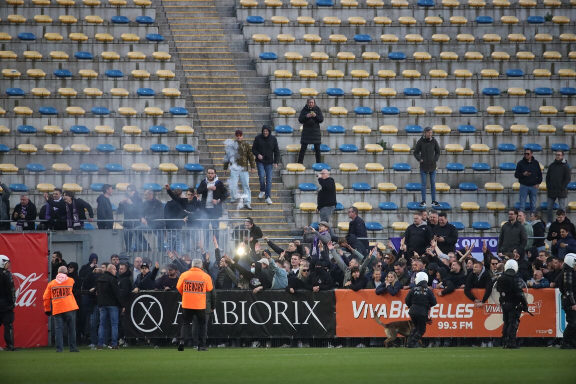 Ongeregeldheden tijdens Union SG-Beerschot