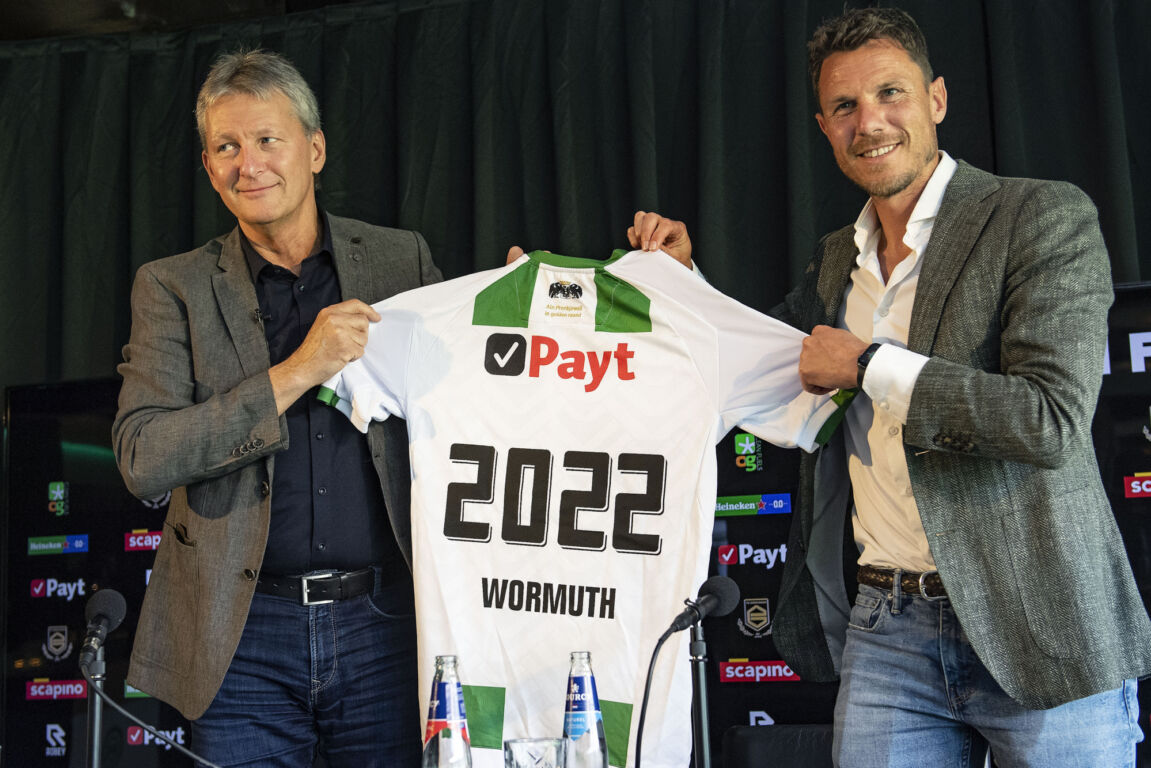 Frank Wormuth gepresenteerd bij FC Groningen