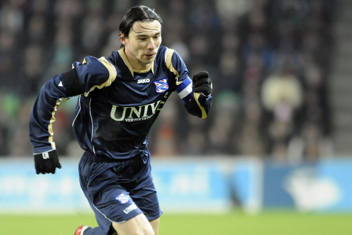 Danijel Pranjic in actie voor Heerenveen