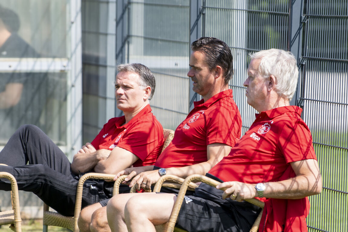 Michel Doesburg, Marc Overmars en Henk Veldmate