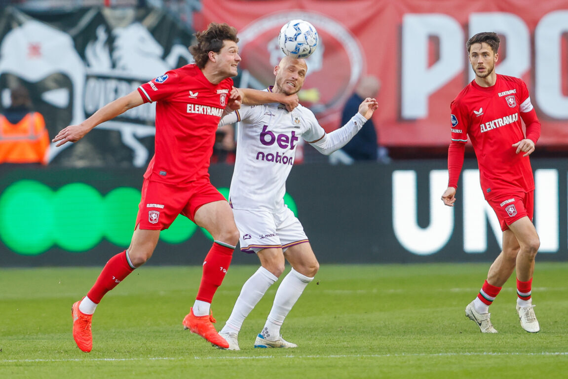 Sam Lammers en Ricky van Wolfswinkel bij FC Twente