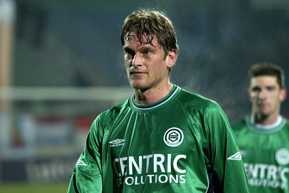 Martin Drent in het shirt van FC Groningen
