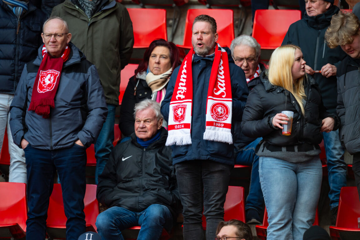 FC Twente-fans in De Grolsch Veste