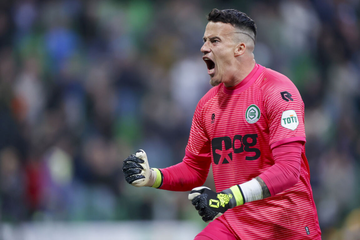 Etienne Vaessen na het gelijke spel tegen Ajax