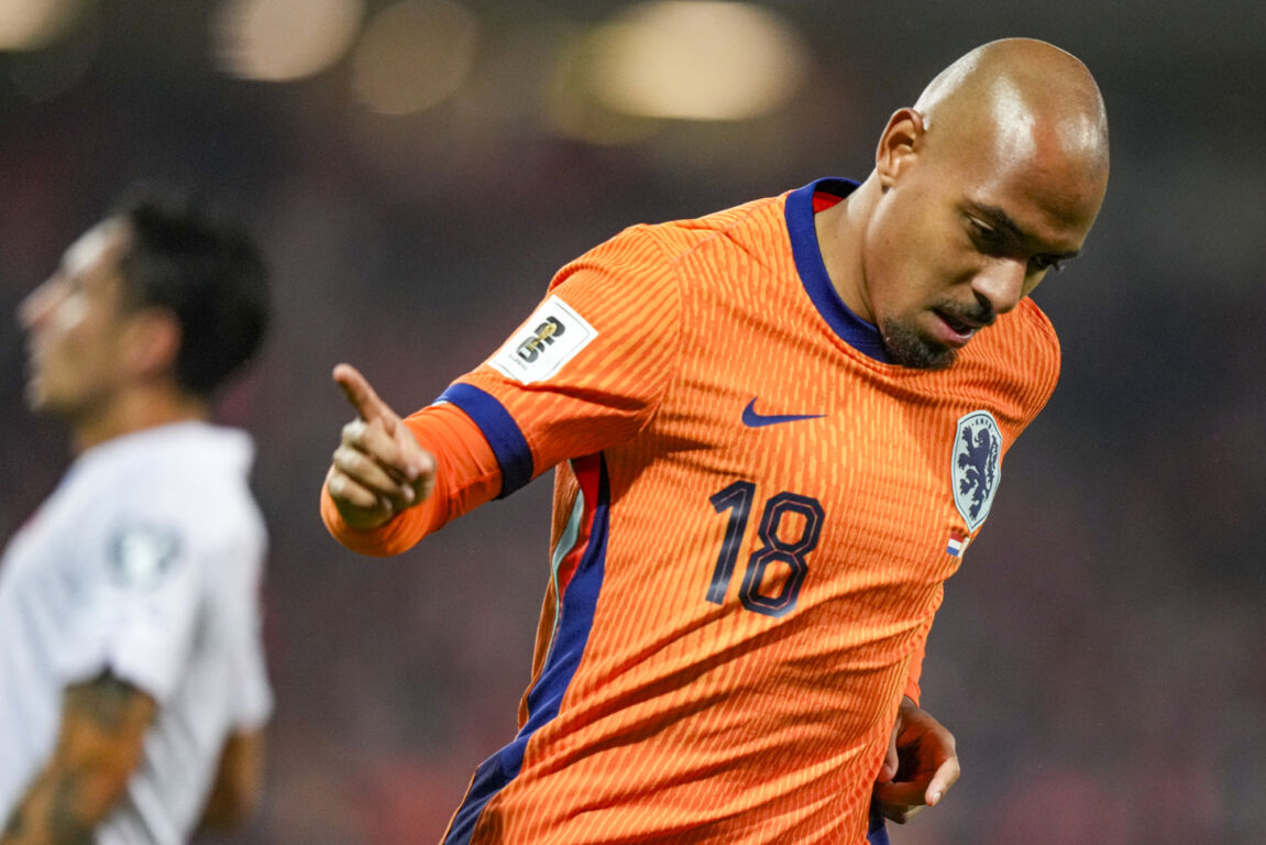 Donyell Malen bij Oranje