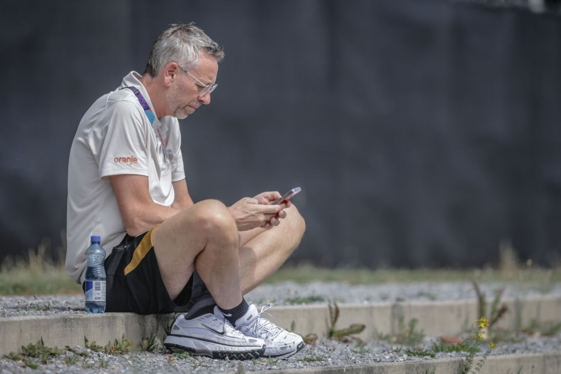 Jan Dirk van der Zee in Zwitserland