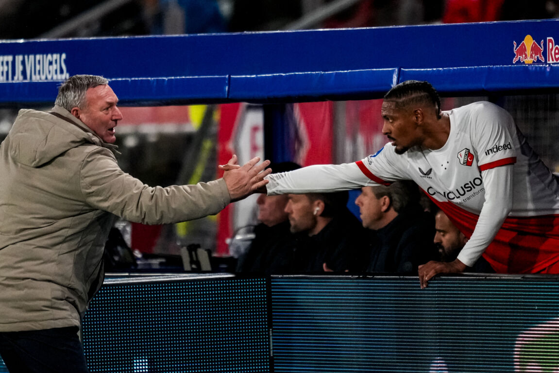 Ron Jans en Sébastien Haller