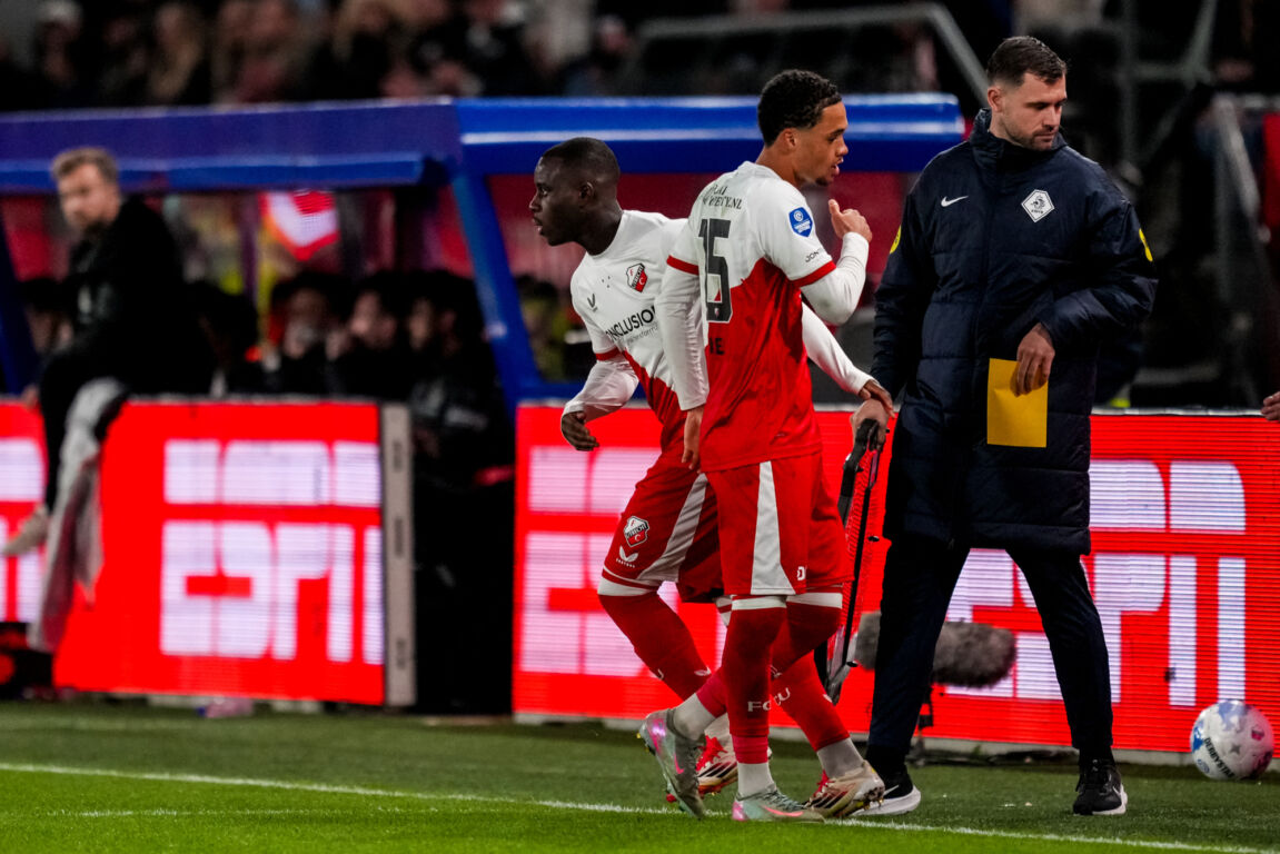 Yoann Cathline valt in