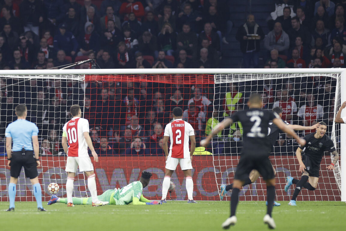 Darwin Nunez vlak na zijn treffer tegen Ajax