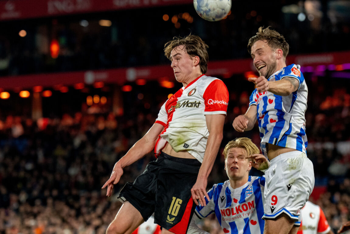 Dylan Vente en Leo Sauer koppen