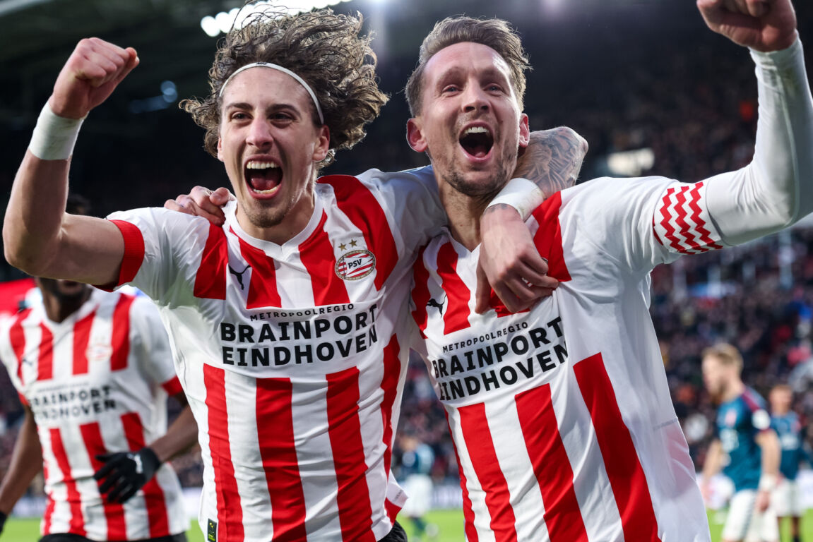 Fabio Silva en Luuk de Jong