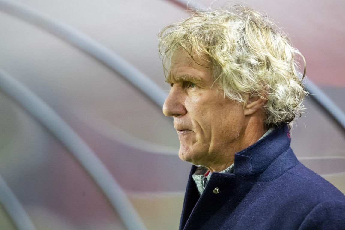 Gertjan Verbeek als trainer van Almere City FC