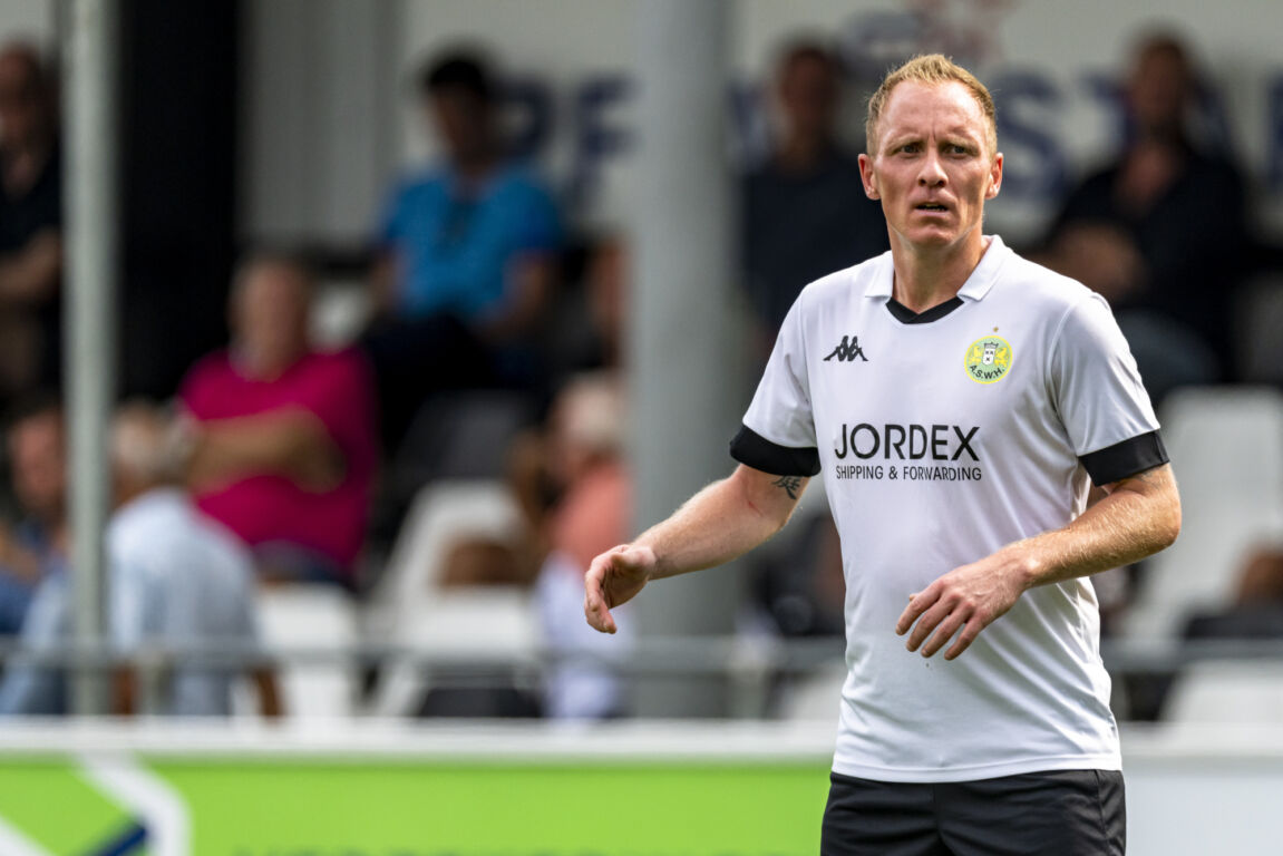 Henrico Drost in het shirt van ASWH