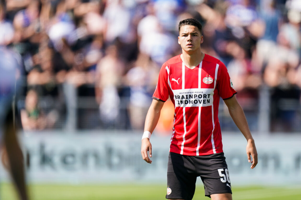 Jenson Seelt tijdens zijn debuut