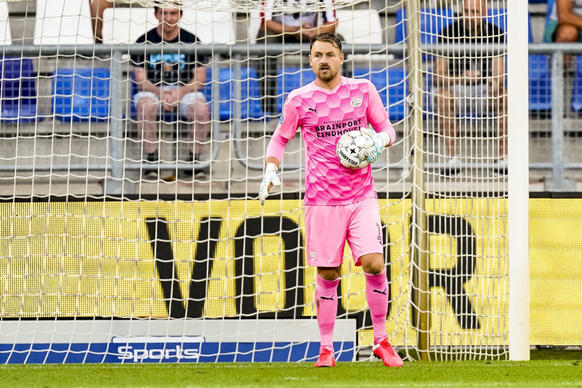 Jeroen Zoet in actie voor PSV