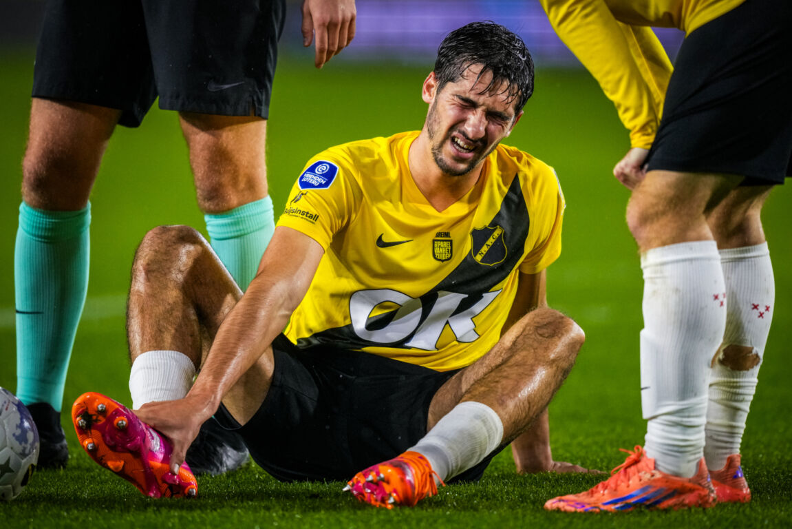 Leo Greiml zit op de grond