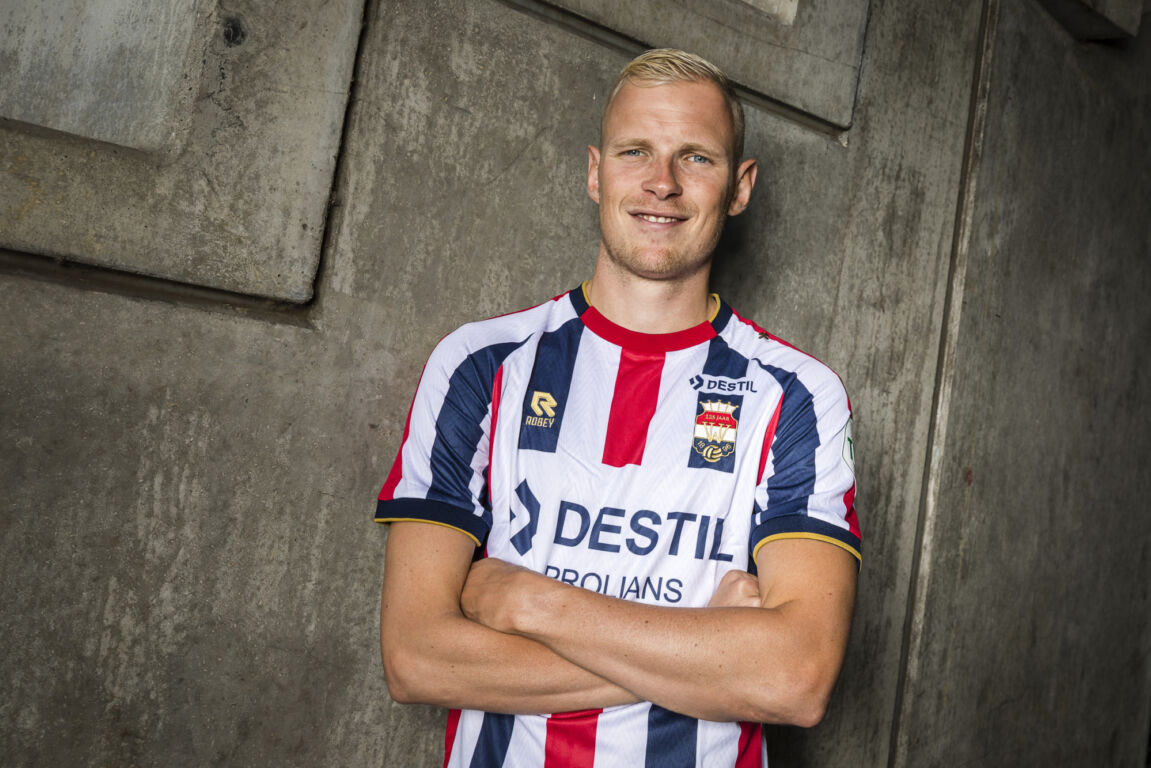 Lucas Woudenberg gepresenteerd bij Willem II