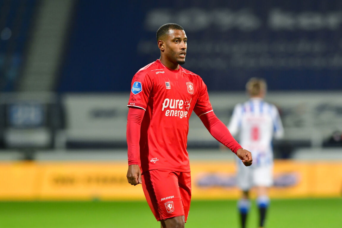 Luciano Narsingh tijdens zijn verhuurperiode aan FC Twente