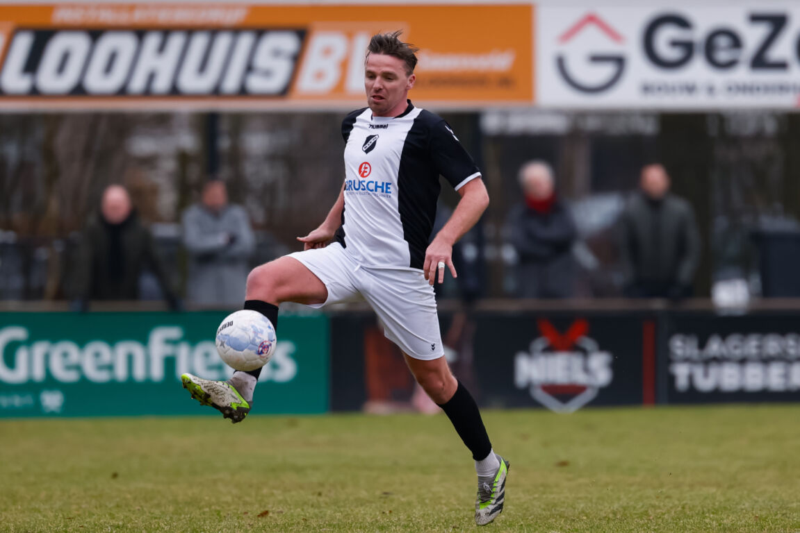 Ben Rienstra in actie voor MVV'29