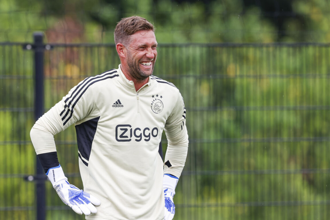 Maarten Stekelenburg op het trainingskamp