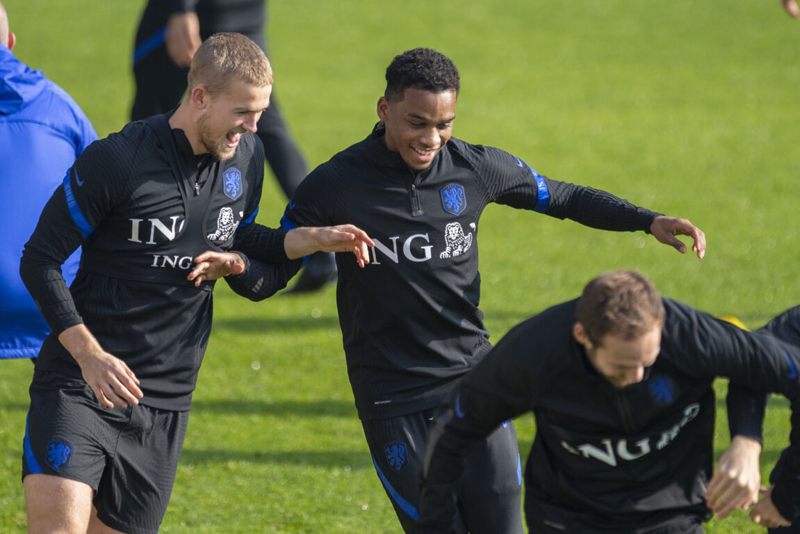 Matthijs de Ligt en Jurrien Timber