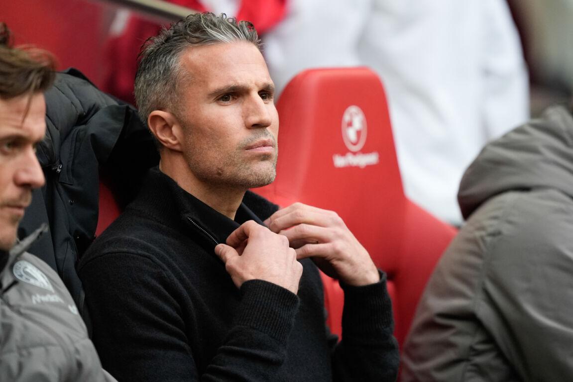 Robin van Persie op de bank