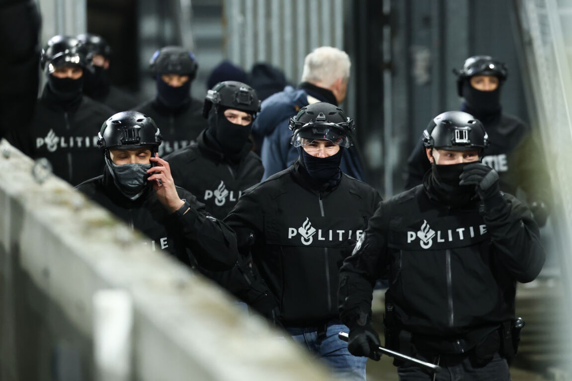 Politie in De Galgenwaard