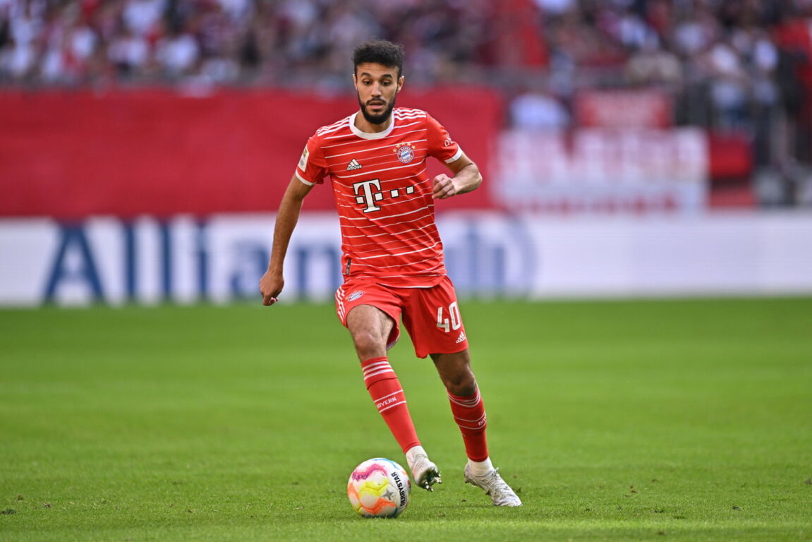 Noussair Mazraoui namens Bayern Munchen
