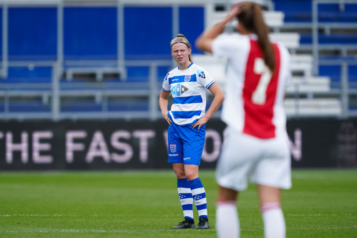 Een eerder duel tussen PEC Zwolle en Ajax