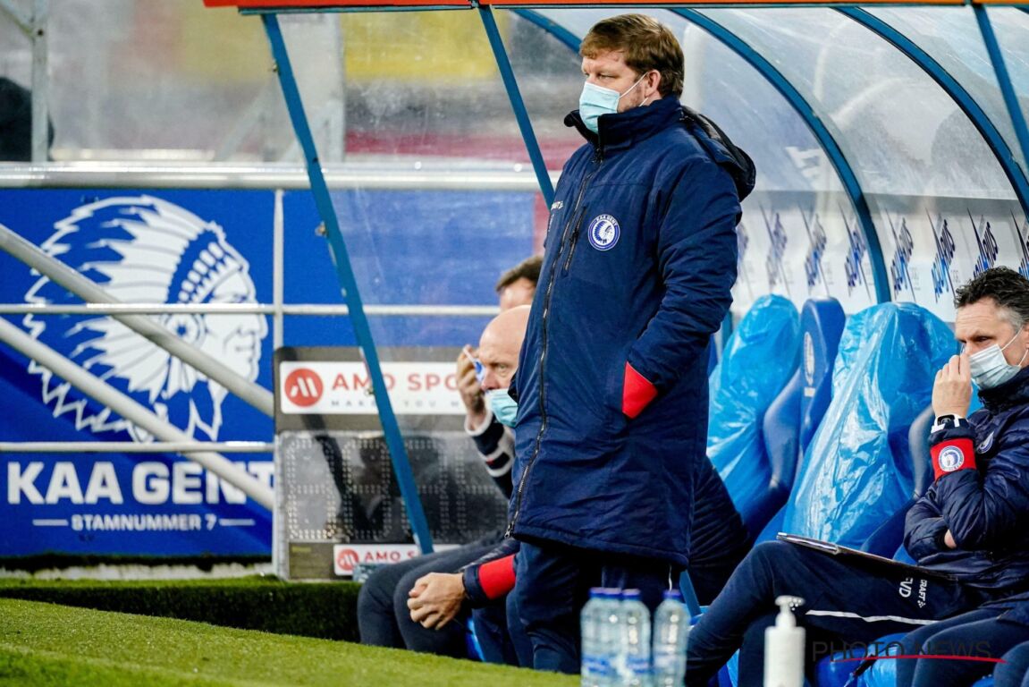 Vanhaezebrouck, coach van KAA Gent