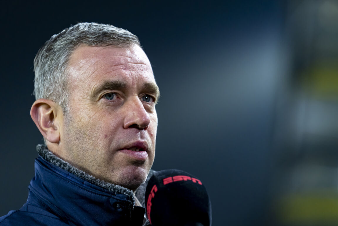 René Hake praat bij met ESPN