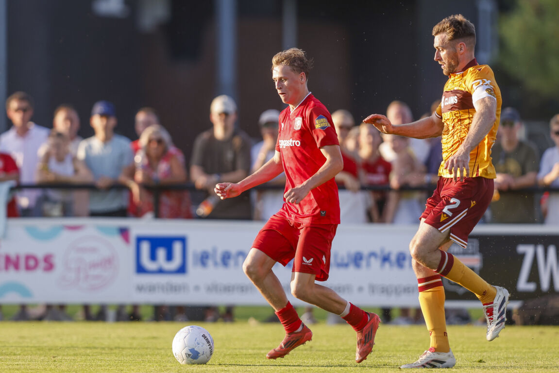 Sil Blokhuis tijdens de voorbereiding