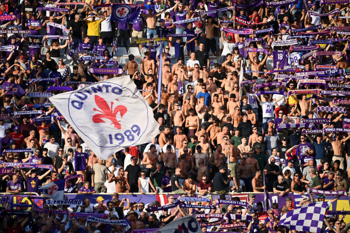 Supporters van Fiorentina